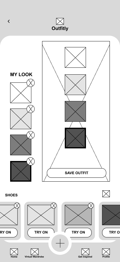 Digitized wireframe for Virtual Try On